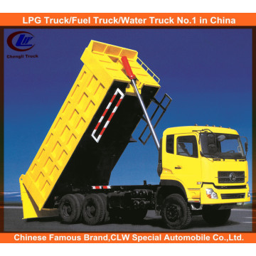 Dongfeng 30ton Front Tipping Truck Volant 10 Wheels Dump Truck